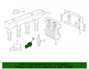 Knock Sensor Chevrolet Volt 11-15
