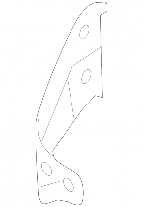 Front right wing bracket Subaru Forester 14-18 SJ front