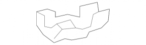 Bracket for jack Toyota Camry v40