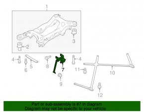 Rear right body tilt sensor Porsche Panamera 10-16