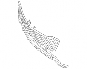 Lower grille of the front bumper Mercedes GLK-class X204 13-15