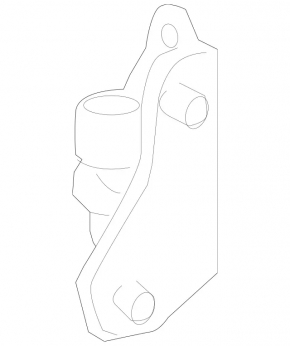 Upper front left door hinge Mercedes X164 GL W164 ML W251 R