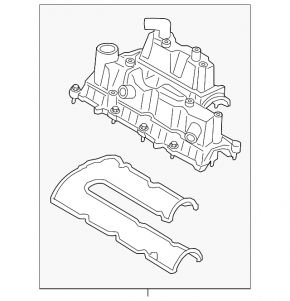 Valve cover Ford Escape 17-19 1.5T