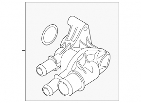 Thermostat housing Ford Escape MK3 17-19 1.5T