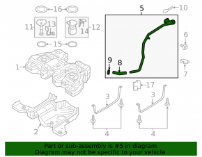 Lincoln Nautilus 19-23 Fuel Filler Neck