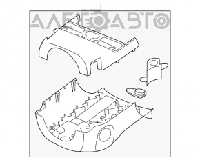 Steering column frame Mazda CX-7 06-09