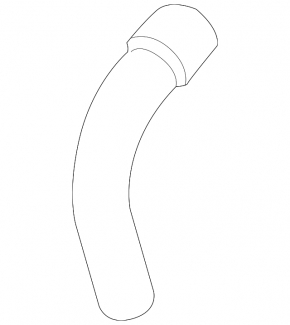 Cooling system hose Audi A6 C7 16-18 3.0, AWD