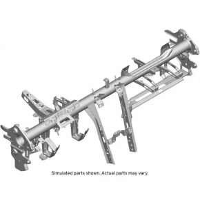 Under-torpedo pipe reinforcement Chevrolet Malibu 16-17 rusty