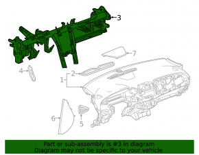 Under-torpedo pipe reinforcement Chevrolet Malibu 16-17 rusty