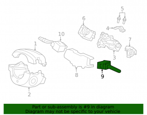 Steering column switch right Honda CRV 17-18