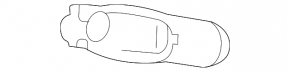 Left headlight washer nozzle for Lexus LX 22-26