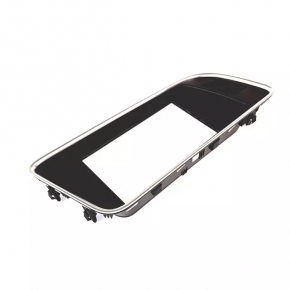 Audi Q5 8R 13-17 dashboard trim, glossy black with chrome