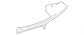 Door sill trim rear right Mercedes GLC 16-22 beige
