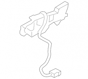 Ford Focus mk3 11-18 keyless front left door handle mechanism, broken