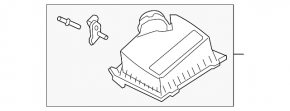 Air filter housing Ford Fusion mk5 13-14 1.6T