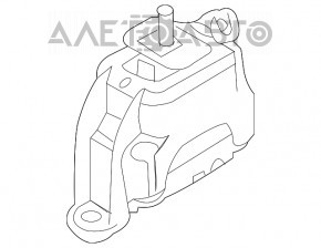 Right engine mount for Mini Cooper Clubman R55 07-14 1.6 turbo