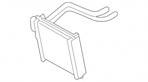 Nissan Quest 11-17 heater core