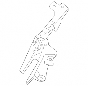 Rear subframe bracket left Volvo XC60 20-23