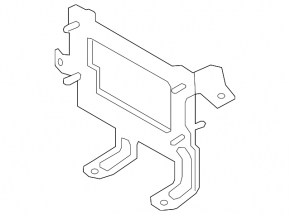 ECU bracket for engine computer Kia Niro 17-22 HEV, PHEV