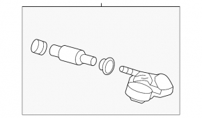 Nissan Altima 13-18 Wheel Pressure Sensor