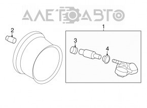Nissan Altima 13-18 Wheel Pressure Sensor
