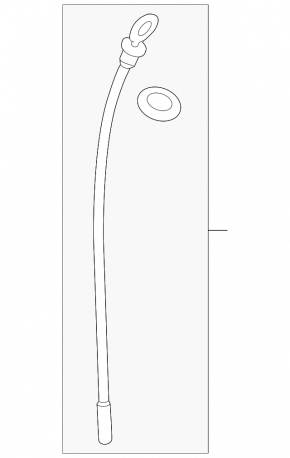 Oil dipstick Chevrolet Volt 11-15