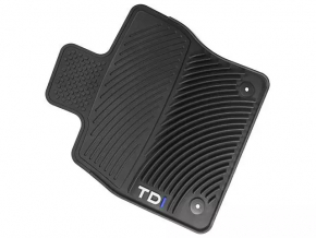 Set of floor mats for VW Golf 15 - rubber