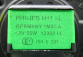 Right fog light for Toyota Camry v40, sand, dirty inside