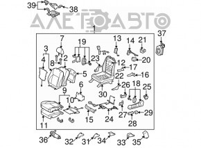Lexus ES350 07-12 Driver's Seat Control
