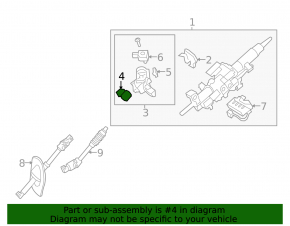 Contact group of ignition switch Toyota Camry v40-
