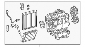Heater assembly for Lexus RX450h 10-15
