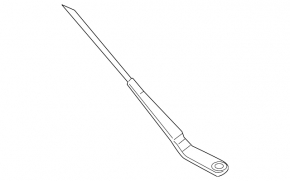 Left windshield wiper arm for Audi Q5 8R 09-17