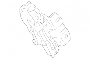 Rear right window motor Mercedes GLS-class X166 15-19