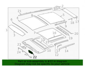 Motor panorama Mercedes W167 GLE 350 450 20-22 glass