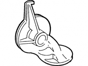 Lincoln MKZ 13-20 hybrid oil filter housing