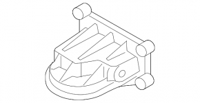 Lincoln MKZ 13-20 hybrid oil filter housing