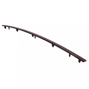 Reflector rear bumper central Ford Edge 15-18 prerest