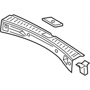 Ford Escape MK3 16-19 Trunk Door Trim