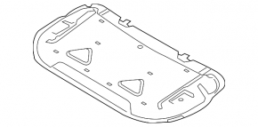 Land Rover Range Rover 18-21 bonnet insulation