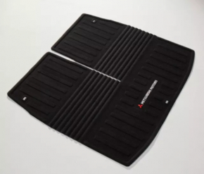 Mitsubishi Outlander 22-26 black fabric trunk mat, for 3 rows