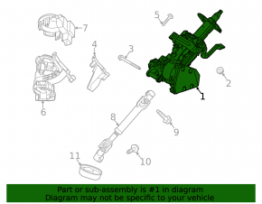 Steering column EPS Ford Escape MK4 23-