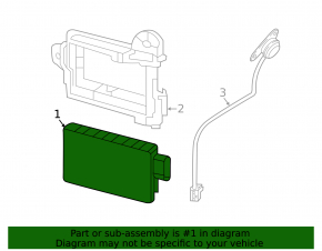 Blind Spot Sensor Right Nissan Murano z52 15-20