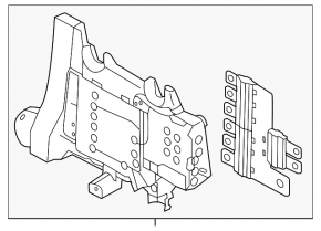 Volvo XC60 19-25 Battery Distribution Plate