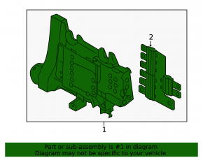 Volvo XC60 19-25 Battery Distribution Plate