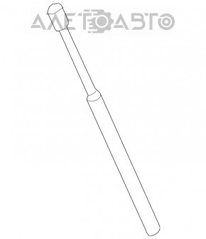 Left tailgate shock absorber for Audi Q7 16-25