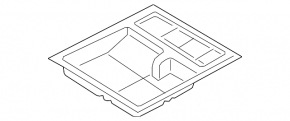 Trunk tray BMW X3 F25 11-17
