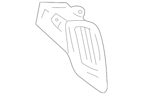 Air duct left Lexus RX300 98-03