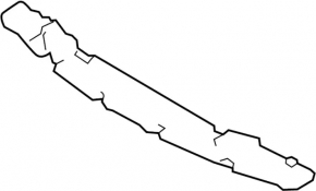 Infiniti Q50 Front Bumper Absorber 14-