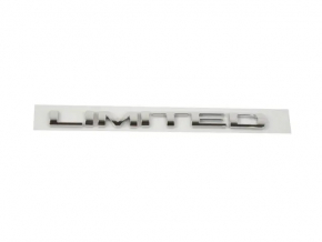 Emblem inscription LIMITED tailgate Jeep Compass 17-24 chrome
