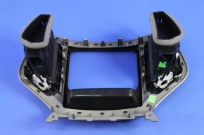Frame for radio with air ducts Jeep Cherokee KL 14-18 under the middle display